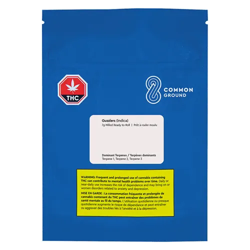 Guzzlers Milled Ready-to-Roll - Common Ground - Pre-Ground Blend