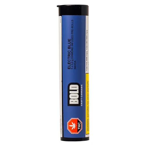 Electric Blue Diamond Infused - BOLD - Infused Joints