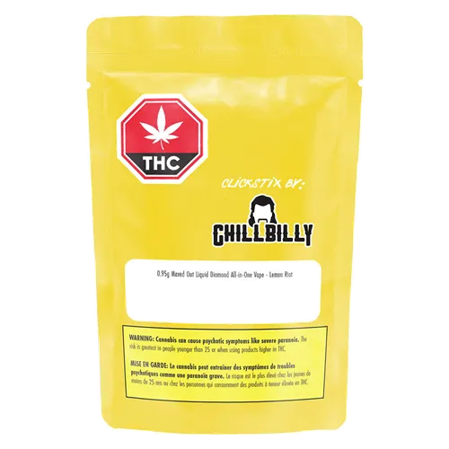 Maxed Out Liquid Diamond All-in-One Lemon Riot - ChillBilly - Disposables