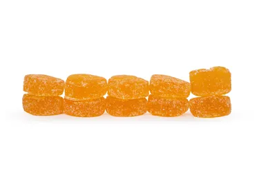 Product image of Fzy Peach THC:CBG Live Rosin - 1964 - Gummies