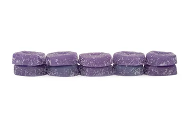 Product image of 10x the Madness: The Sour Purple One Live Rosin Indica - No Future - Gummies