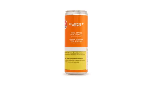 Blood Orange Yuzu & Vanilla Sparkling Juice 1:1 - Collective Project - THC & CBD Drinks