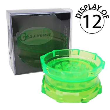 Product image of Genuine Pipe Co, 2" 2-Piece Acrylic Grinder