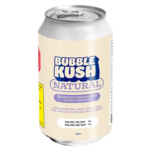 Product image of Natural Blueberry Pomegranate - Bubble Kush - THC Drinks