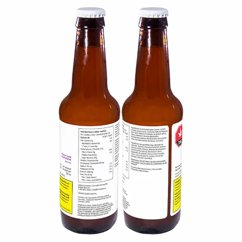 Peach Haze Sativa Craft Soda - Zèle LO - THC Drinks