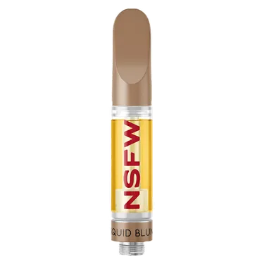 Product image of Raspberry Kush NSFW Liquid Blunt - Adults Only  - 510 Cartridges