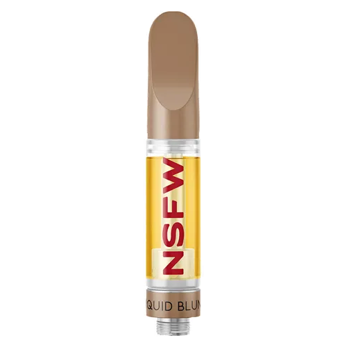Product image of Raspberry Kush NSFW Liquid Blunt - Adults Only  - 510 Cartridges