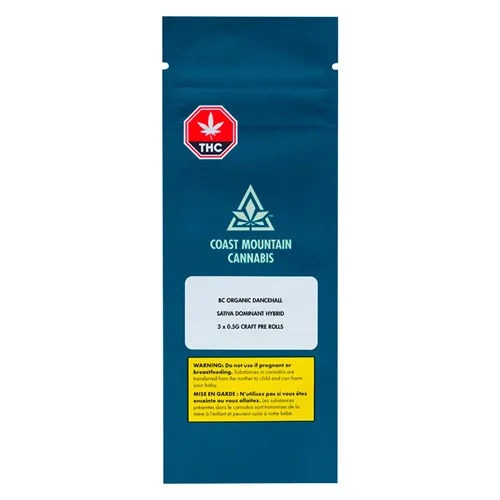 BC Organic Dancehall - Coast Mountain Cannabis - Joints