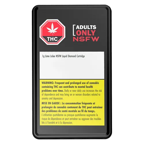 Lime Licker NSFW Liquid Diamond - Adults Only - 510 Cartridges