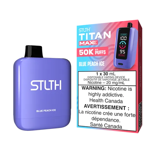 Product image of Blue Peach Ice - STLTH Titan Max - Disposable