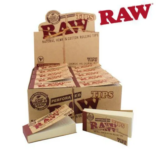 Product image of RAW, Soft Wide Perforated Tips