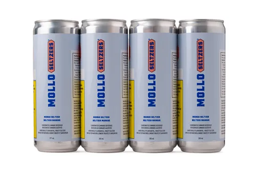 Mango Seltzer - Mollo - THC Drinks