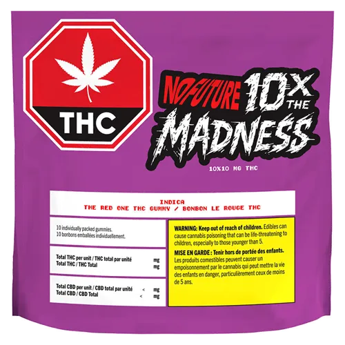 10x the Madness: The Red One - No Future - Gummies