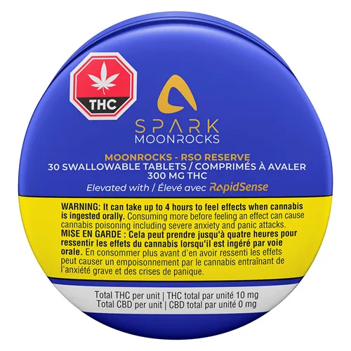SPARK THC Moonrocks: RSO Reserve - Aspire - Capsules
