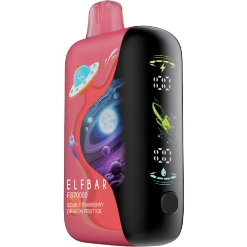 Product image of Sour Strawberry Dragon Fruit Ice - Elf Bar - Disposable