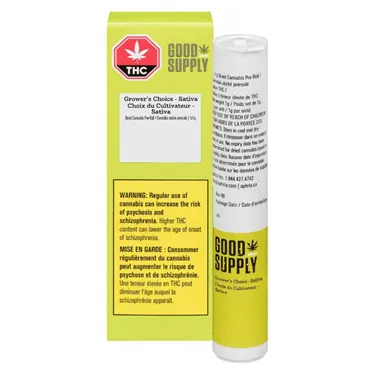 Product image of Grower's Choice Sativa - Good Supply - Joints