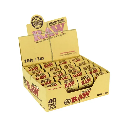Product image of Raw - Hemp Wick 10ft Roll