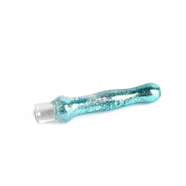 Product image of Red Eye Glass, 4.25" Sparkle Liquid One Hitter