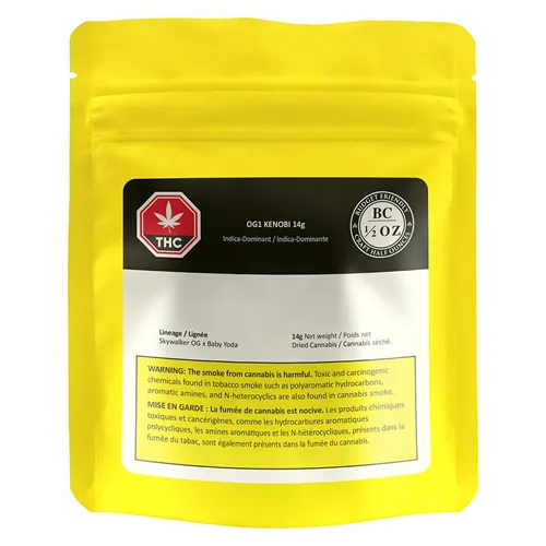 OG1 Kenobi - BC 1/2 OZ - Dried Flower