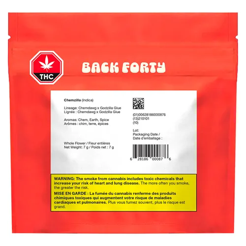 Chemzilla - Back Forty - Dried Flower