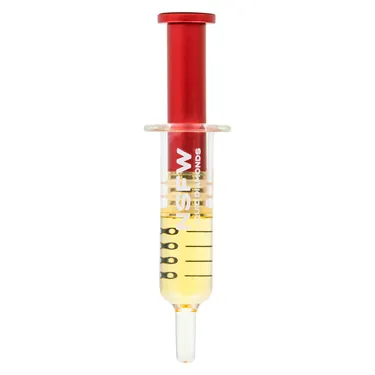 Product image of Promiscuous Peach NSFW Liquid Diamond Dispenser - Adults Only - Diamonds / Sauce