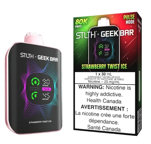 Product image of Strawberry Twist Ice - STLTH x Geek Bar - Disposables
