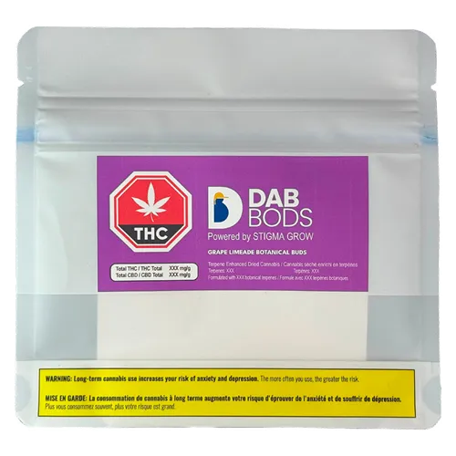Grape Limeade Botanical Buds - Dab Bods - Dried Flower