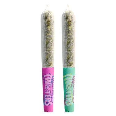 Product image of Twisters Bubba Bomb & Rainbow Booty - Boxhot - Variety Infused Pre-Rolled
