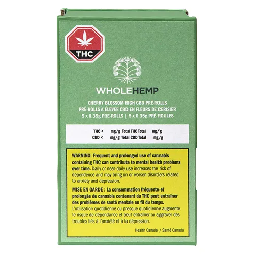 Cherry Blossom High CBD - WholeHemp - Joints