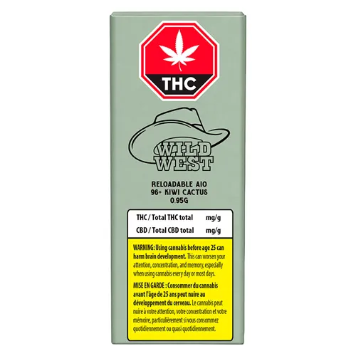 Reloadable 96+ Kiwi Cactus - Wild West - Disposables