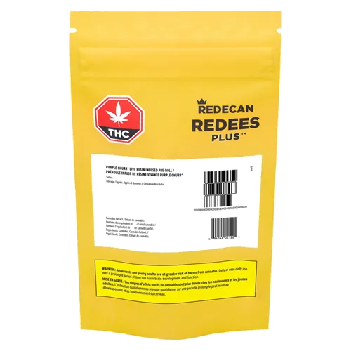Purple Churr* Redees PLUS Live Resin Infused - Redecan - Infused Joints