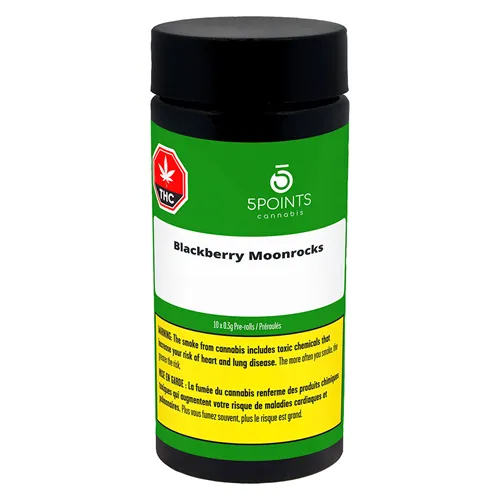 Blackberry Moonrocks - 5 Points Cannabis - Joints