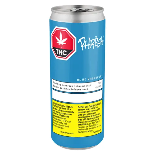 Product image of Blue Raspberry - PHRESH - THC Drinks