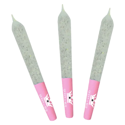 Princess Cut Amethyst Alignment - Queen Of Bud - Infused Joints