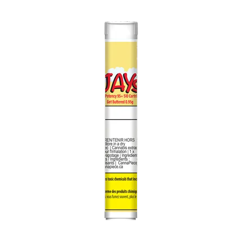 High Potency 95+ Get Buttered - Jays - 510 Cartridges