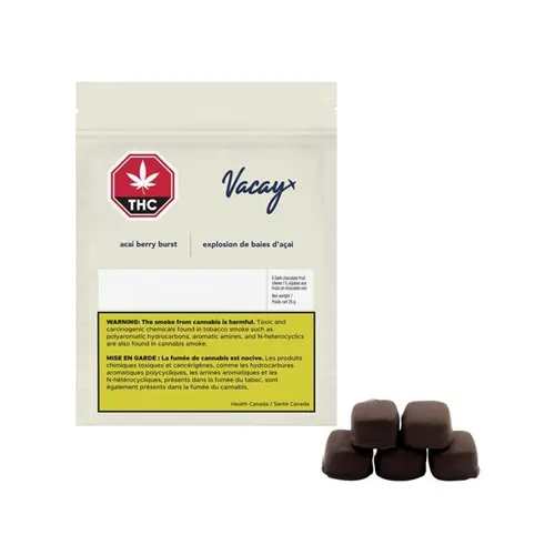 Product image of Acai Berry Burst Dark Chocolate Fruit Chews - Vacay - Gummies