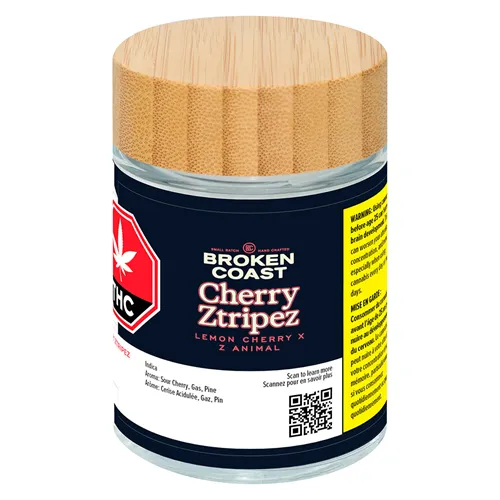 Cherry Ztripez 34% THC, 1% CBD by Broken Coast - The Joint
