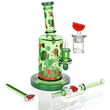 Product image of Pulsar, 8'' 14mm Female Fruit Series Glow in the Dark Rig Kit