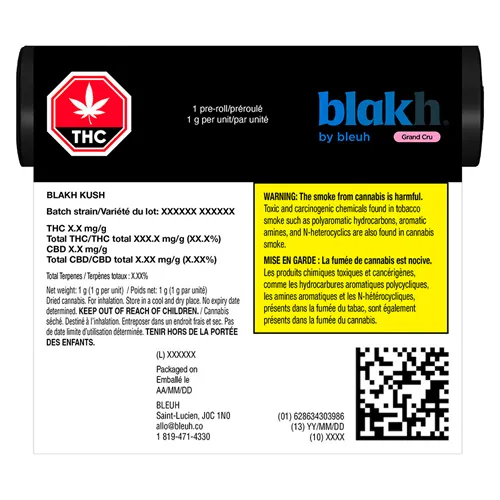 Blakh Kush - Bleuh - Joints