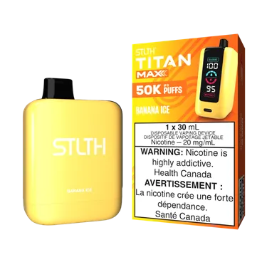 Product image of Banana Ice - STLTH Titan Max - Disposable