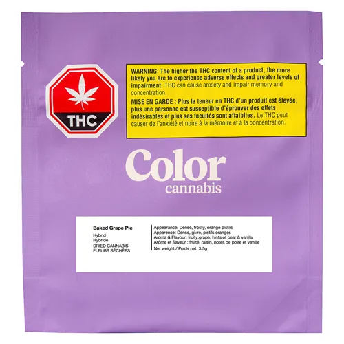 Baked Grape Pie - Color Cannabis - Dried Flower