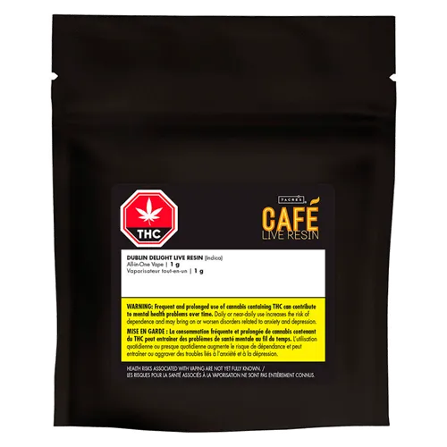 Cafe Dublin Delight Live Resin AIO - 7ACRES - Disposables