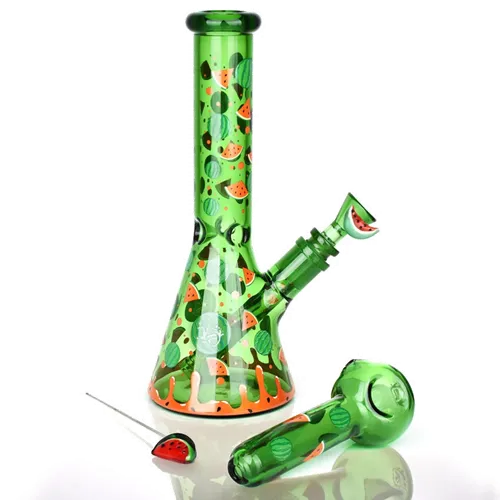 Product image of Pulsar, 10" 14mm Fruit Series Beaker Pipe and Poker Combo