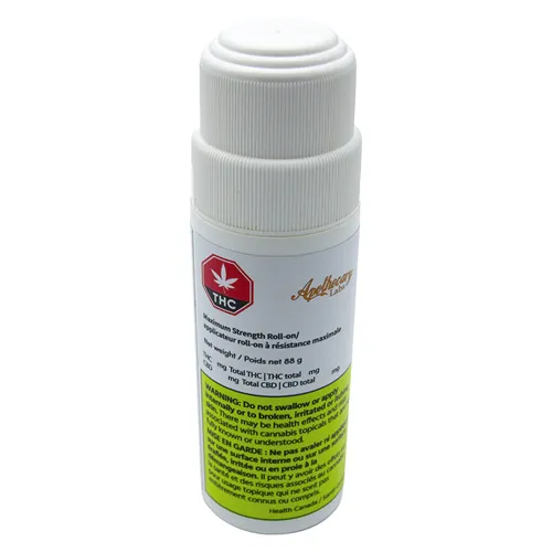 Maximum Strength CBD Roll-On - Apothecary Labs - Infused Body