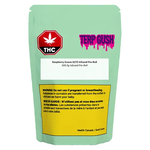 Raspberry Guava GLTO - TERP GUSH - Infused Joints