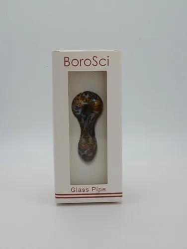 Product image of Borosci, Scribbler Design 4.3" Glass Pipe
