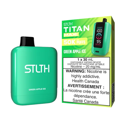 Product image of Green Apple Ice - STLTH Titan Max - Disposable