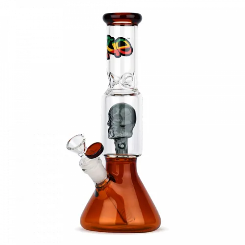 Product image of iRie, 11" Dual Chamber Beaker Tube w/ Skull Perc