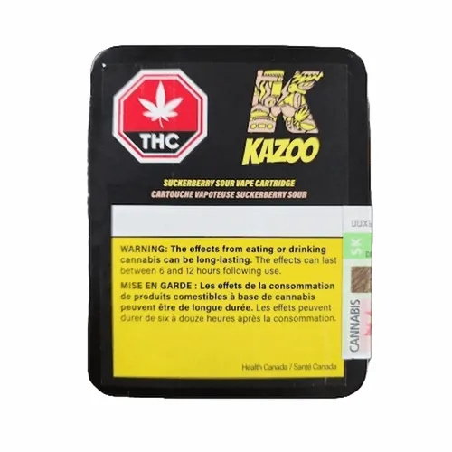 Suckerberry Sour - KAZOO - 510 Cartridges