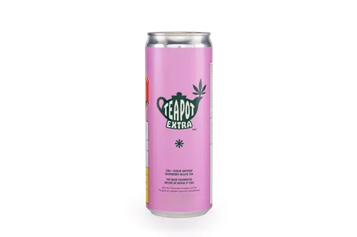 CBG + Rosin Raspberry Black Tea - Teapot - Minor Cannabinoid Drinks